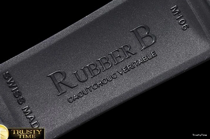 0202 TechFriendly ROLACC022B – Rubber B VulChromatic Strap Black Green 843